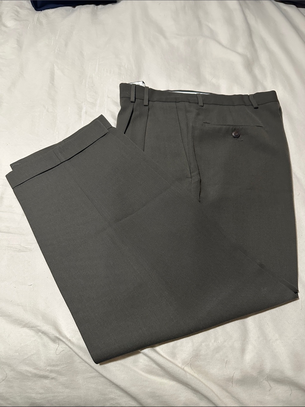 Dockers Men's Olive Dress Slacks W32 L30